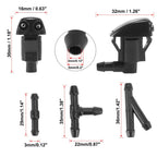 Front Windshield Washer Nozzles Kit 85381-44010 for Toyota Sienna Tacoma (2004–2010)