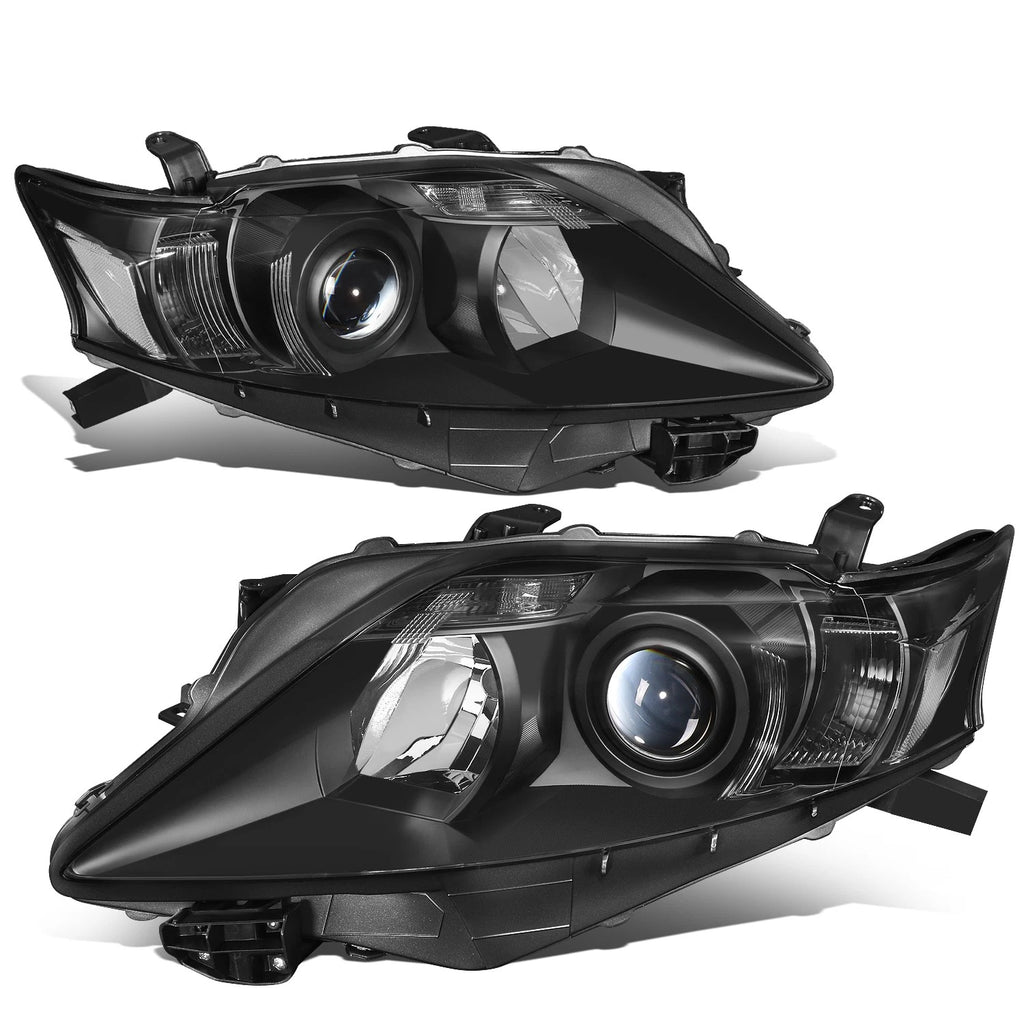Projector Headlights Assembly for Lexus RX350 (2010–2012) - Black/Clear