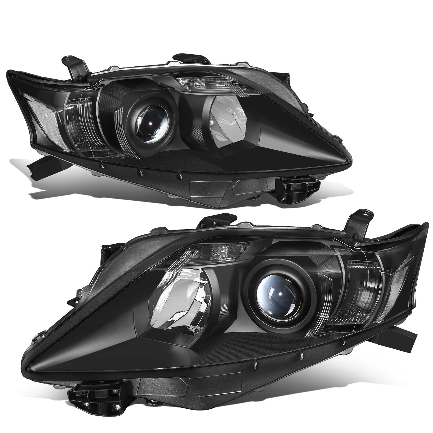Projector Headlights Assembly for Lexus RX350 (2010–2012) - Black/Clear