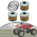 Oil Filter and Gasket Kit for Honda ATV (Compatible)