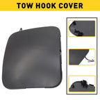 Front Bumper Tow Hook Cover for Nissan Murano (2015–2019) Unpainted