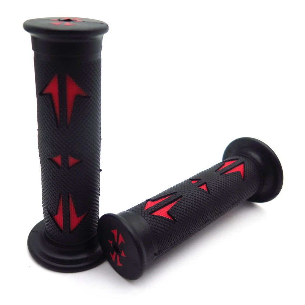 Universal 22mm 7/8" ATV Dirt Bike Hand Grips for Honda Kawasaki Suzuki