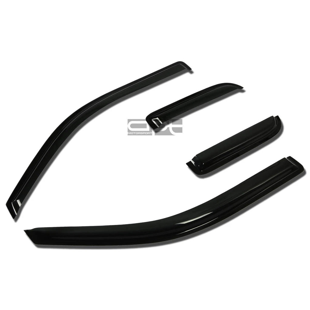 2X Smoke Tint Window Visor for Ford F150 (2004–2014)