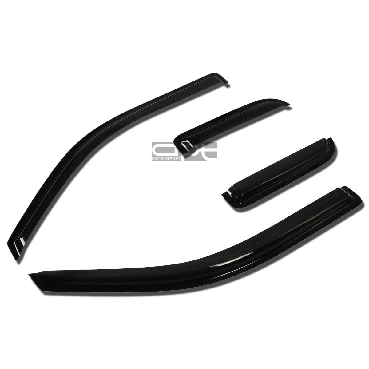 2X Smoke Tint Window Visor for Ford F150 (2004–2014)