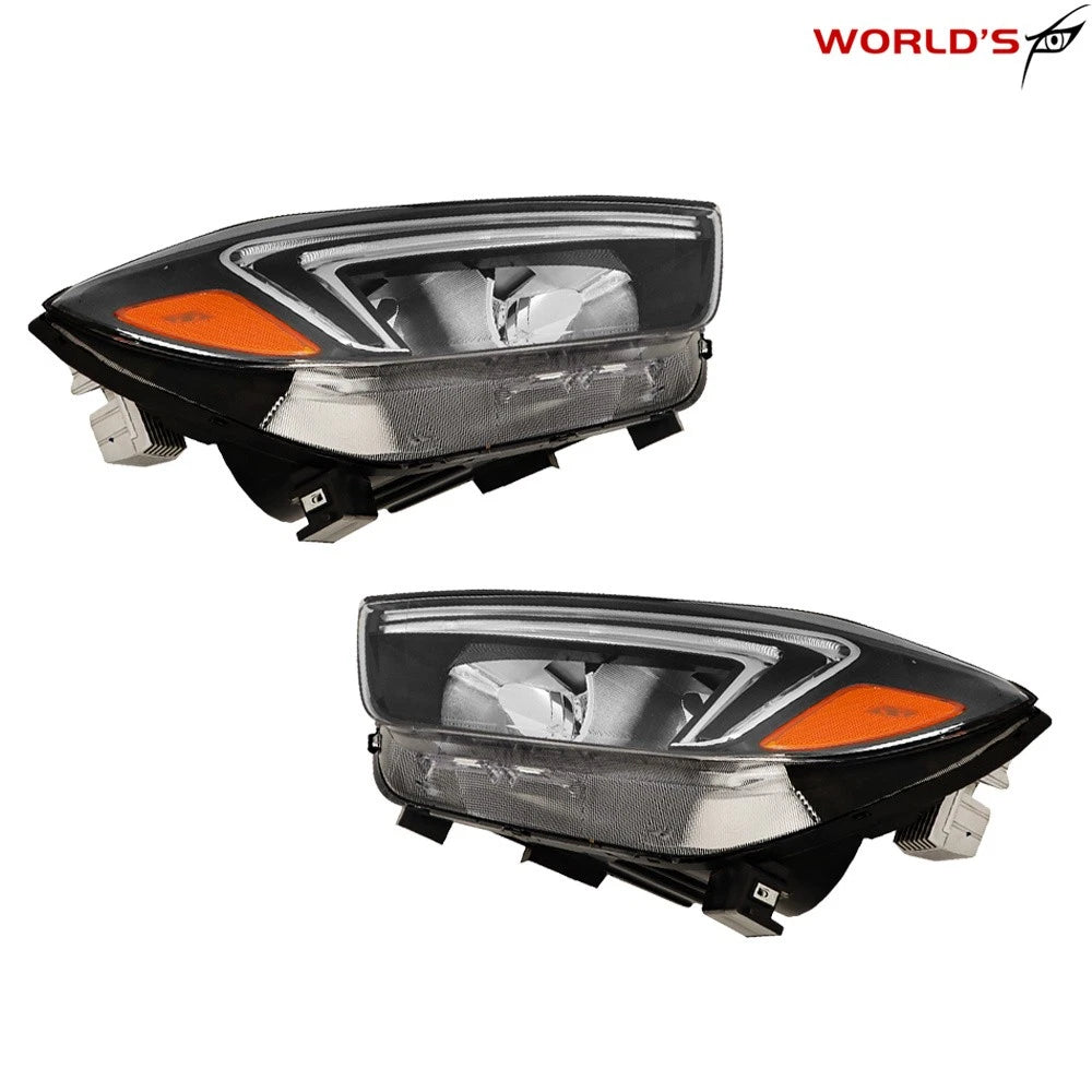 Headlight Assembly for Buick Encore (2017–2022) Halogen with LED DRL