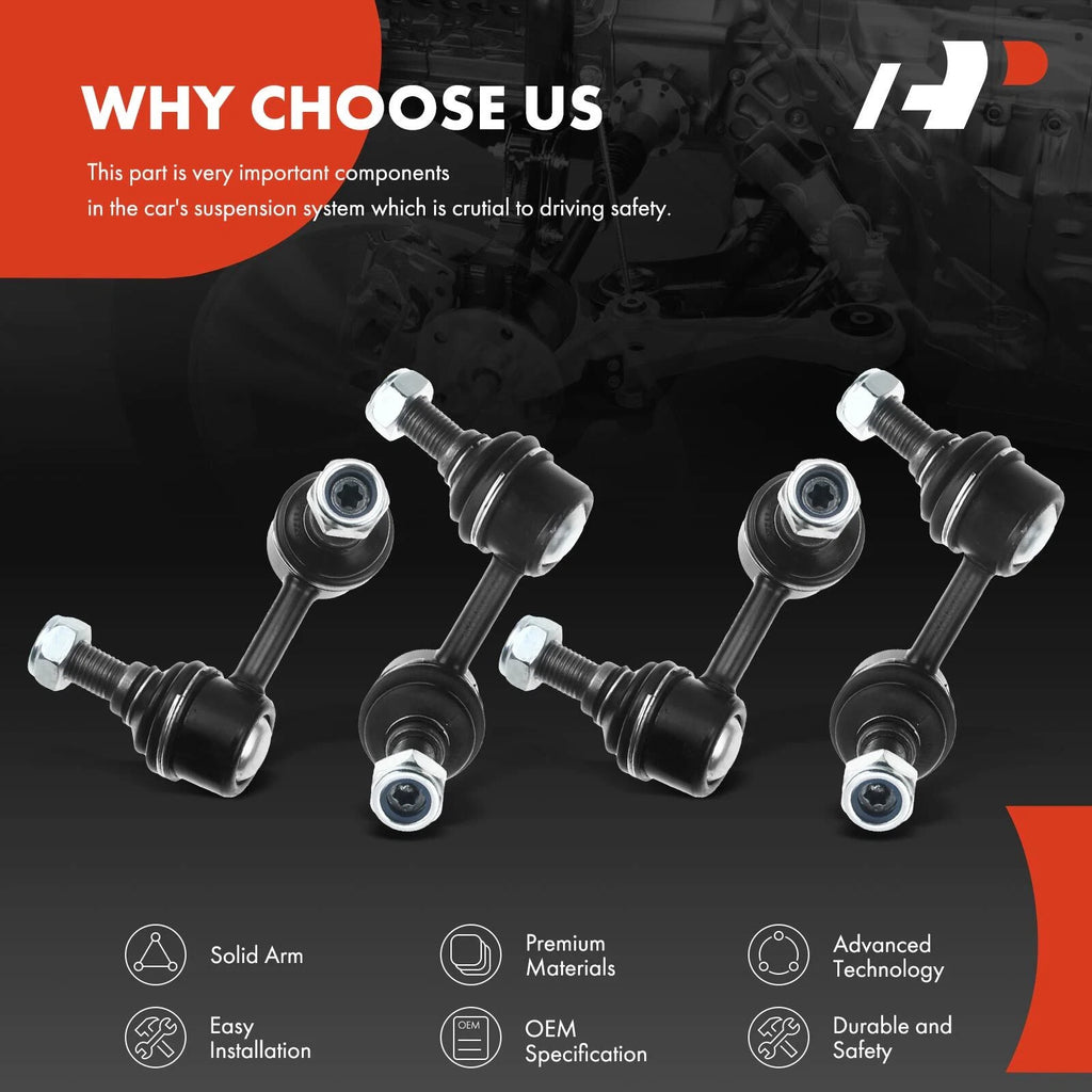 Set of 4 Sway Bar Links for Nissan Pathfinder (2005–2012)