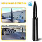 50 Cal Silver Bullet Short Antenna for Ford F150 (2015–2023)