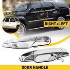 Chrome Door Handle Right RH Front for Chevy GMC Pickup Truck (EV)