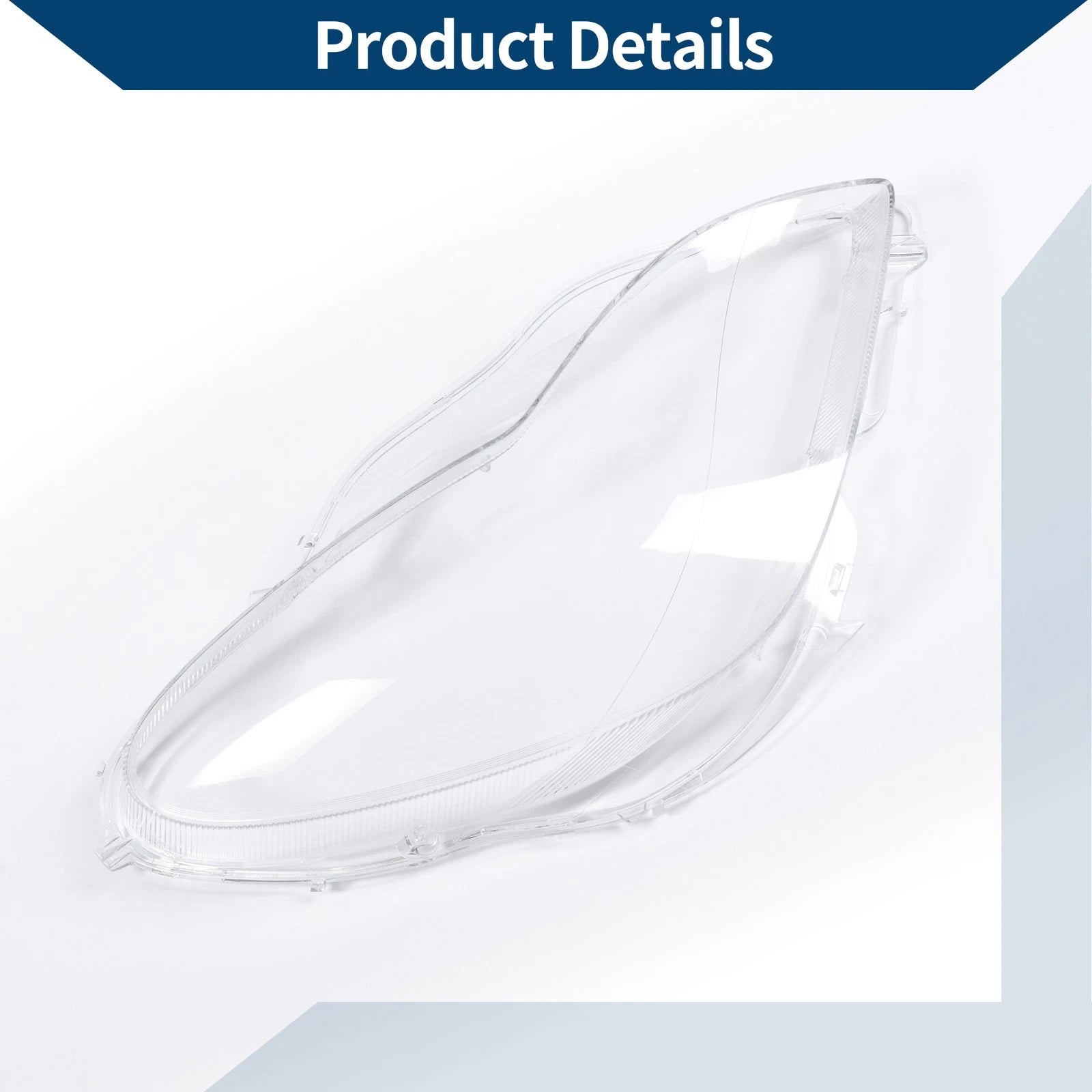 1 Pc Front Right Headlight Lens Cover for Mercedes-Benz (2006–2012) No.A2198203061