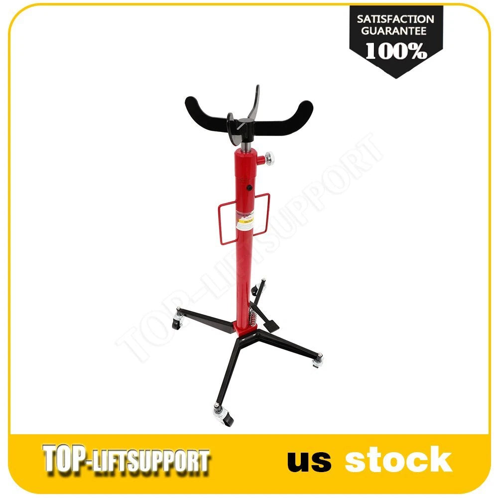 Adjustable Hydraulic Transmission Jack Stand 1100Lb Lift