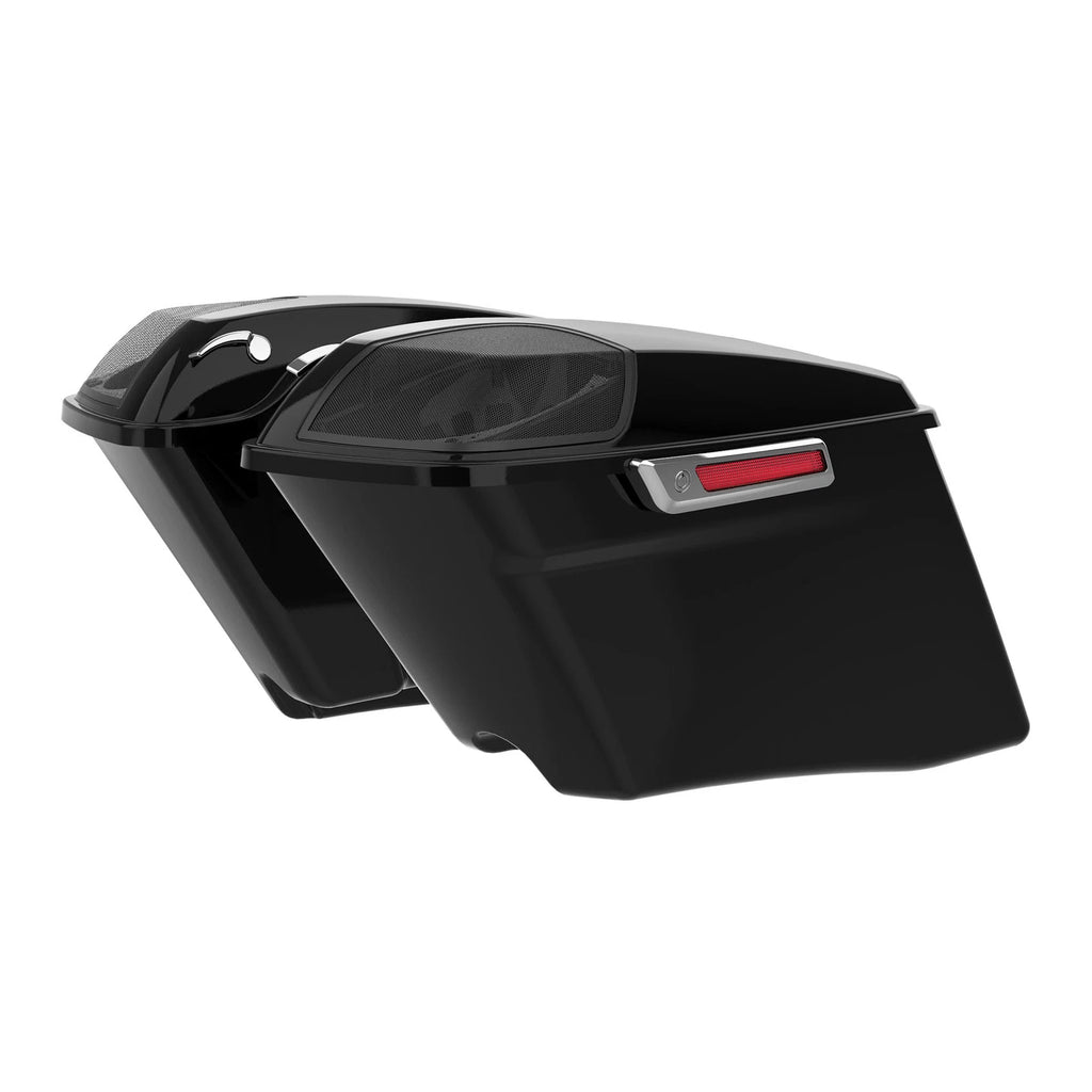 Hard Saddlebags Speaker Lids for Harley Street Electra Glide (2014–2024)