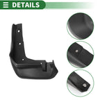 Mud Flaps Splash Guards Set of 4 for Honda Crosstour (2014–2017)
