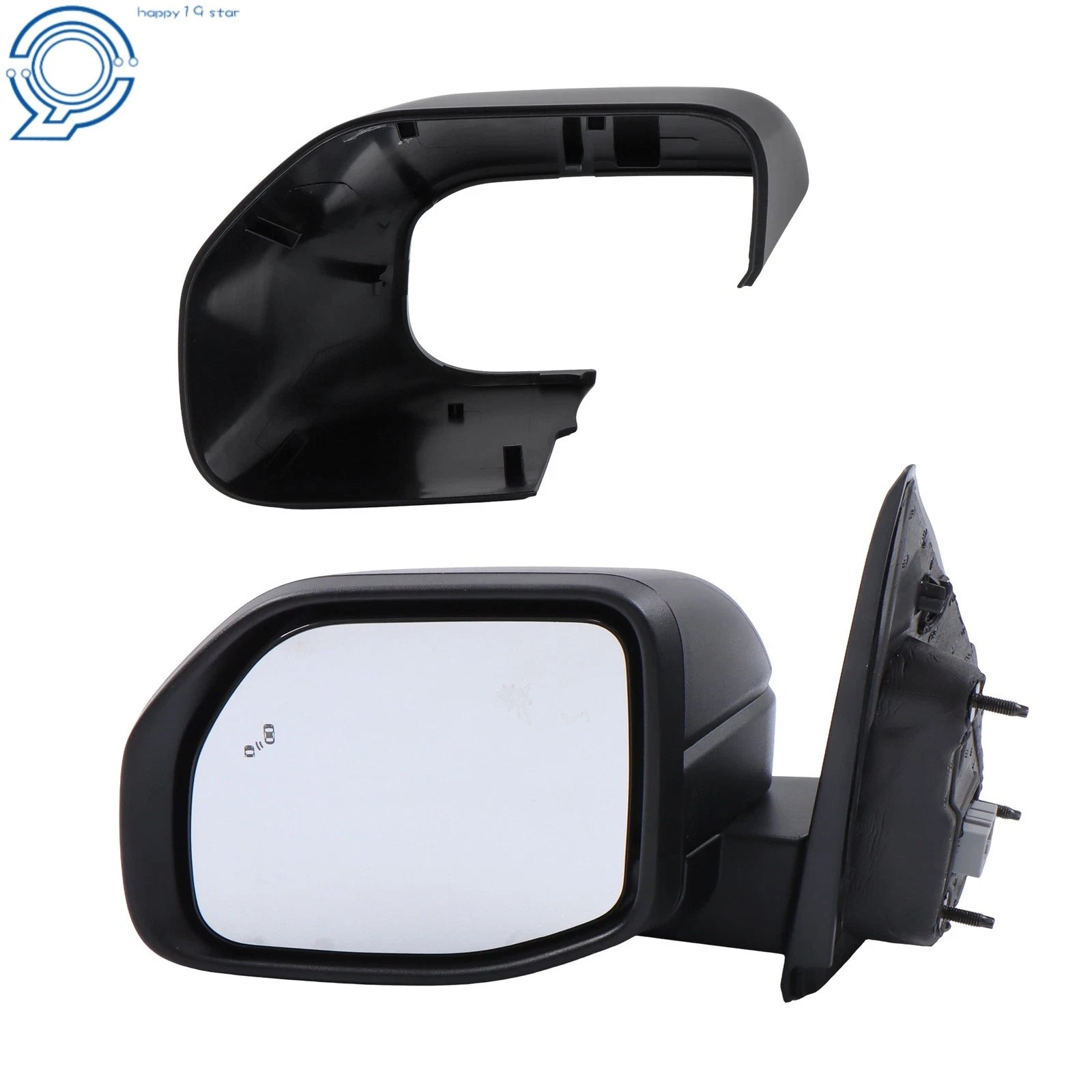 Driver Side Mirror for Ford Maverick (2022–2024) FO1320741 Matte Black