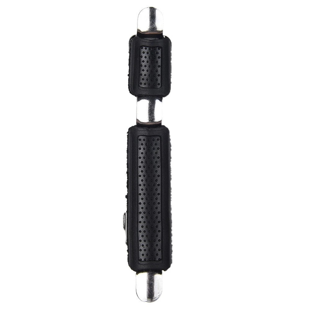 Reel Holder Clip for (Stainless Steel, Soft Rubber Pad)