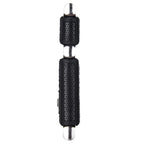 Reel Holder Clip for (Stainless Steel, Soft Rubber Pad)