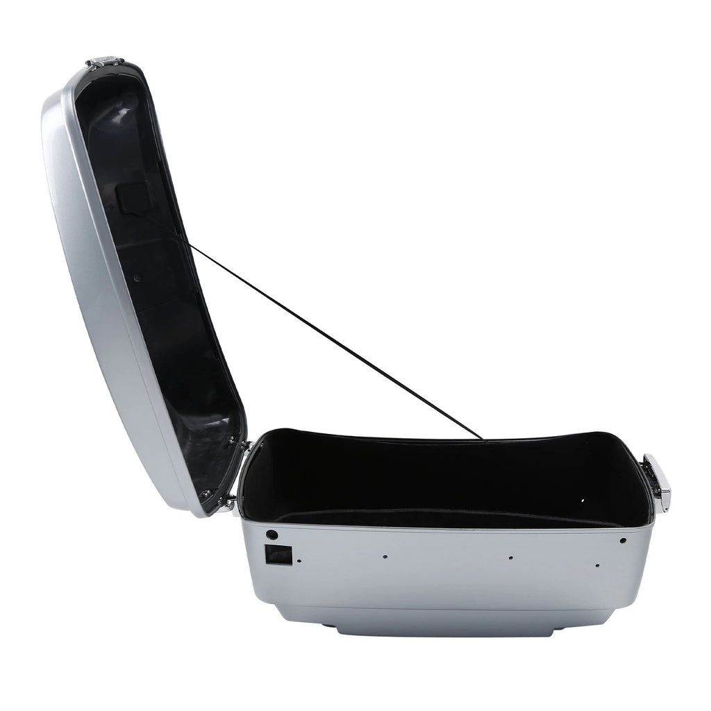 Trunk for Harley Touring Electra Road Glide (2014–2025) Barracuda Silver