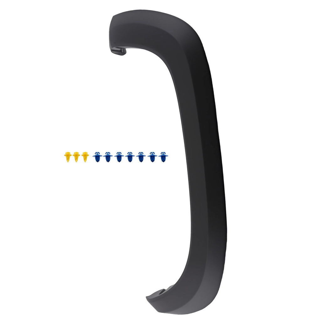 Passenger Right Molding Trim for Toyota Tacoma (2016–2021) Black Rear Side