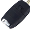 3 Button Flip Key Shell Case Cover + Uncut Blade for Kia K3 Forte Sorento (2014-2020)