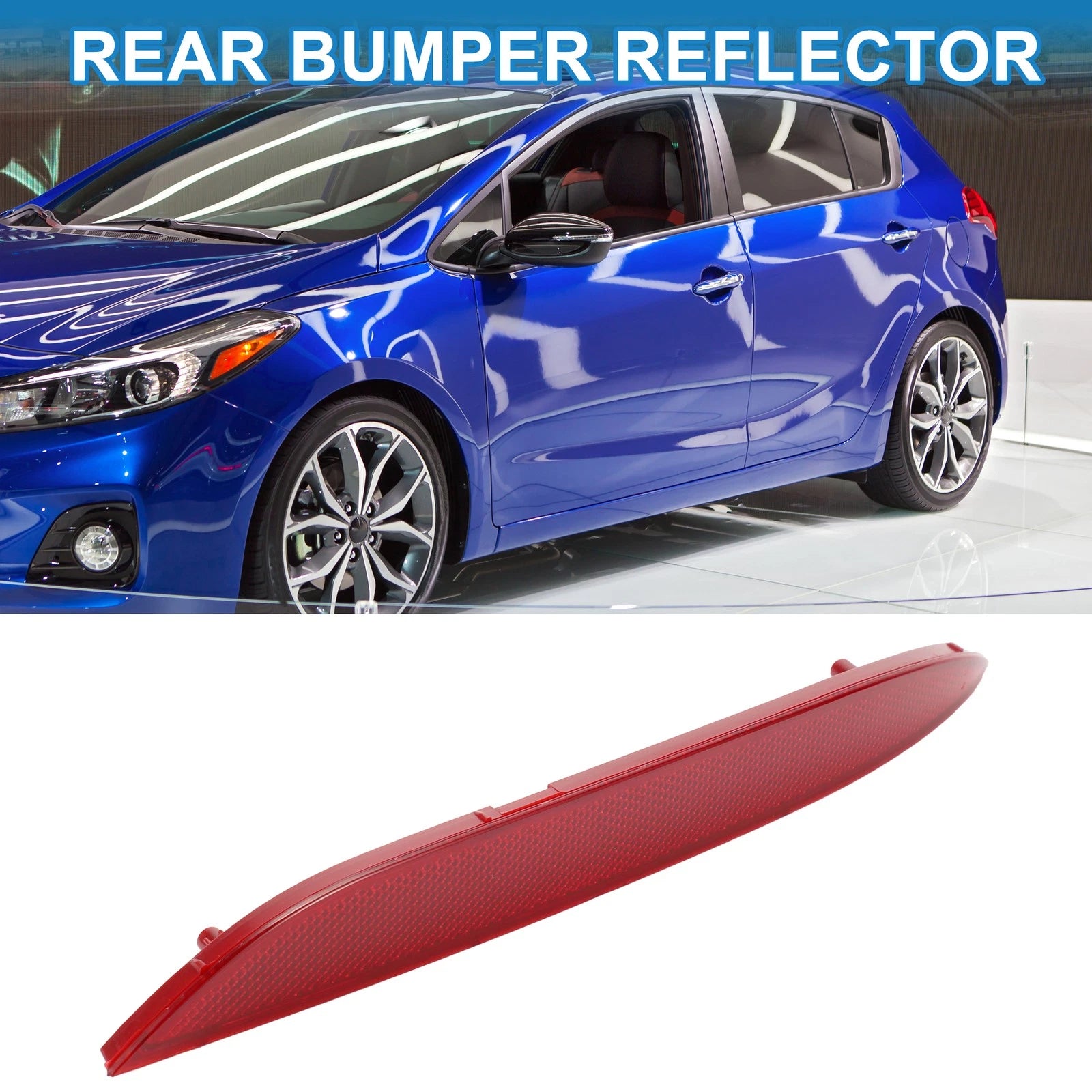 Rear Right Bumper Reflector No. 92406A7000 for Kia Forte (2014–2018)