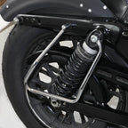 Chrome Saddlebag Support Brackets for Harley-Davidson XL Sportster (2004–2016)