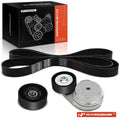3X Serpentine Belt Drive Component Kit for Jeep Grand Cherokee (2005–2008)