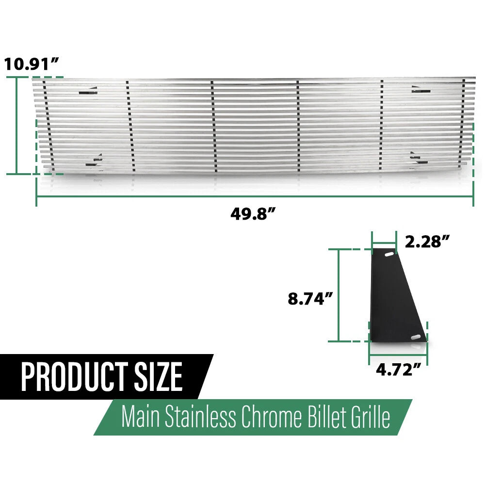 Billet Grille Insert for Chevy GMC Blazer C/K Pickup Suburban (1973–1980)