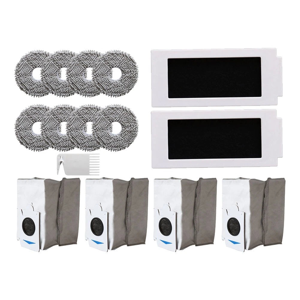 Robot Vacuum Kit HEPA Filters & Activated Carbon Dust Bags for Robot Maintenance
