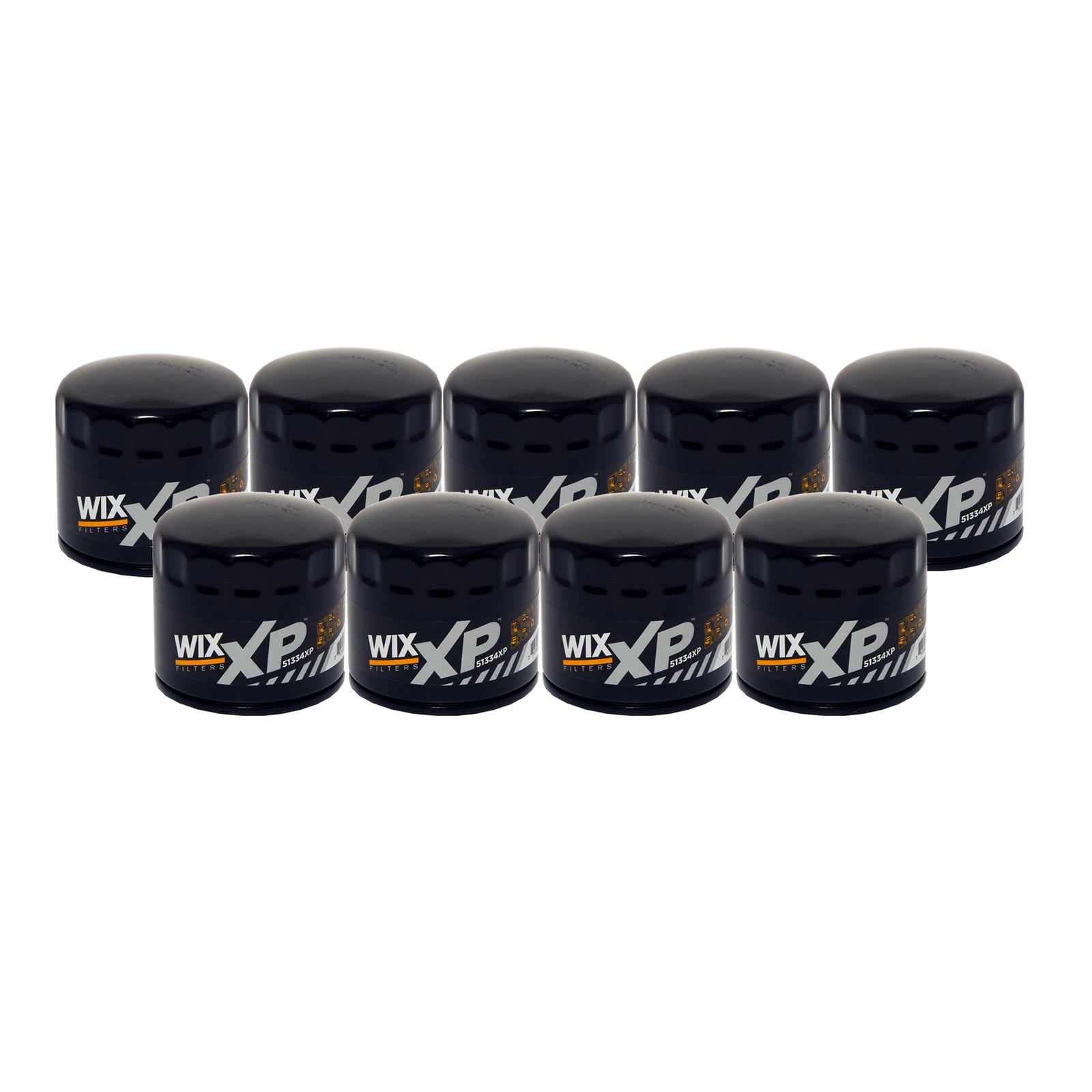 Set of 9 Engine Oil Filters for Chevy, Dodge, Ford, Honda, Hyundai, Subaru