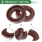Set of 5 Oil Seal Rotary Shaft Seal FKM Rubber 20x35x8mm