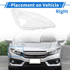 Headlight Lens Cover for Honda Accord (2003–2007) PC Clear