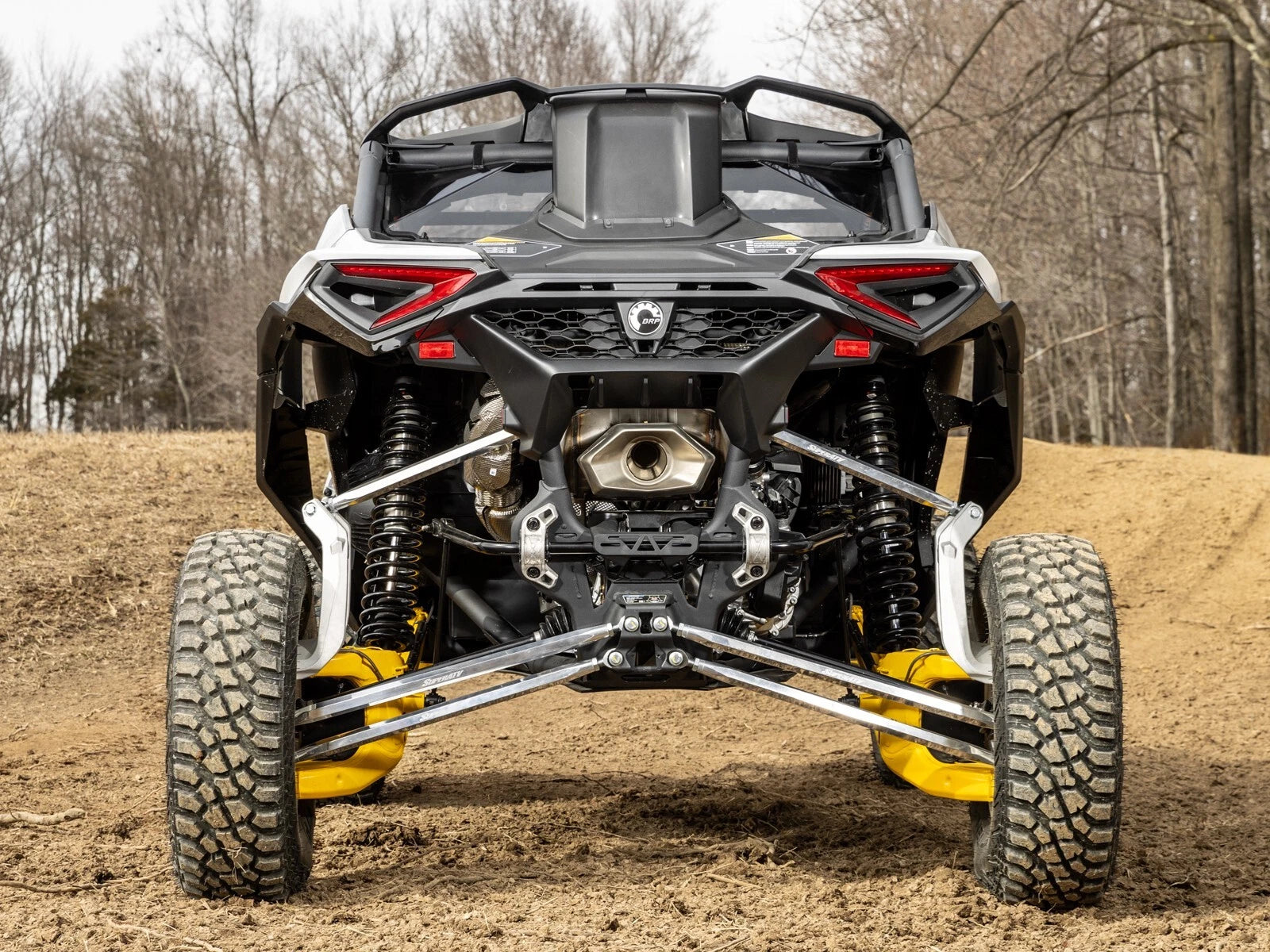 Scratch-Resist Light Tint Rear Windshield for Can-Am Maverick R (2024+)