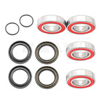 Front Wheel Bearing & Seal Kits for Yamaha Wolverine 350 YFM350FX (1995–2009)