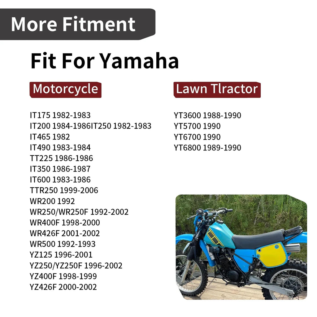 Fuel Tank Cover for Yamaha Wolverine 350 450 YFM350 YFM450FX (1995–2010)