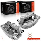 2X Rear Disc Brake Calipers w/ Bracket for Dodge Ram 3500 (2003–2008)