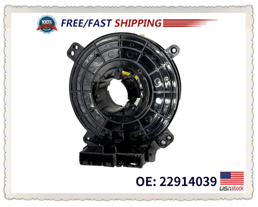 Clockspring w/Steering Wheel Position Sensor 22914039 for Chevy Cruze (2013–2015)