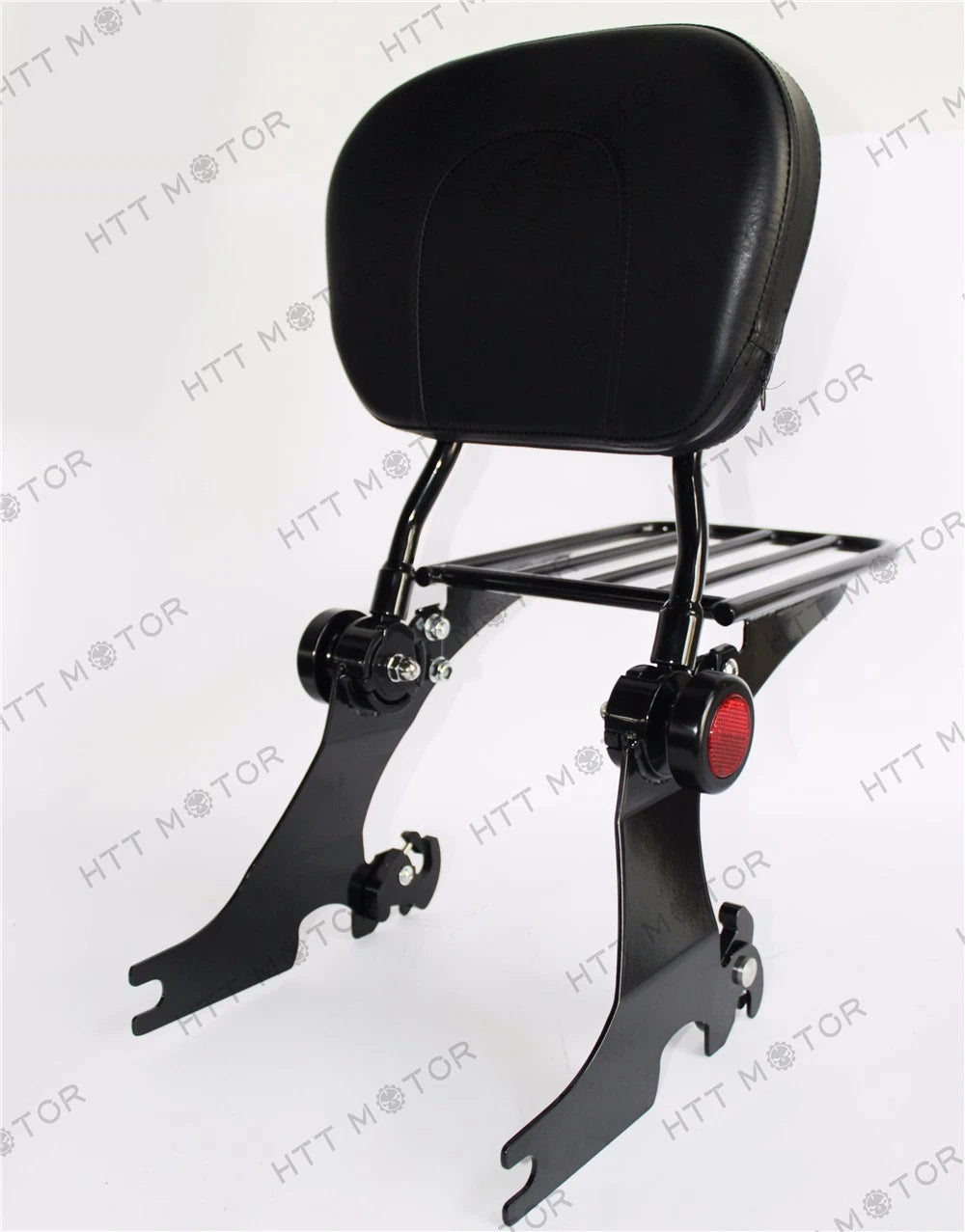 Adjustable Detachable Backrest Sissy Bar w/ Luggage Rack for HD Sportster (1994–2003)