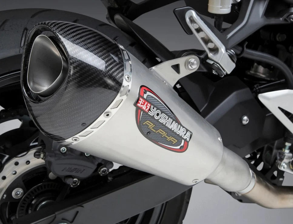 Exhaust Slip On for Street Alpha T (SS, CF)
