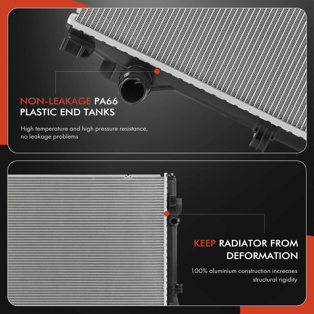 Radiator for Mercedes-Benz E450 S500 S580e (2021–2025)