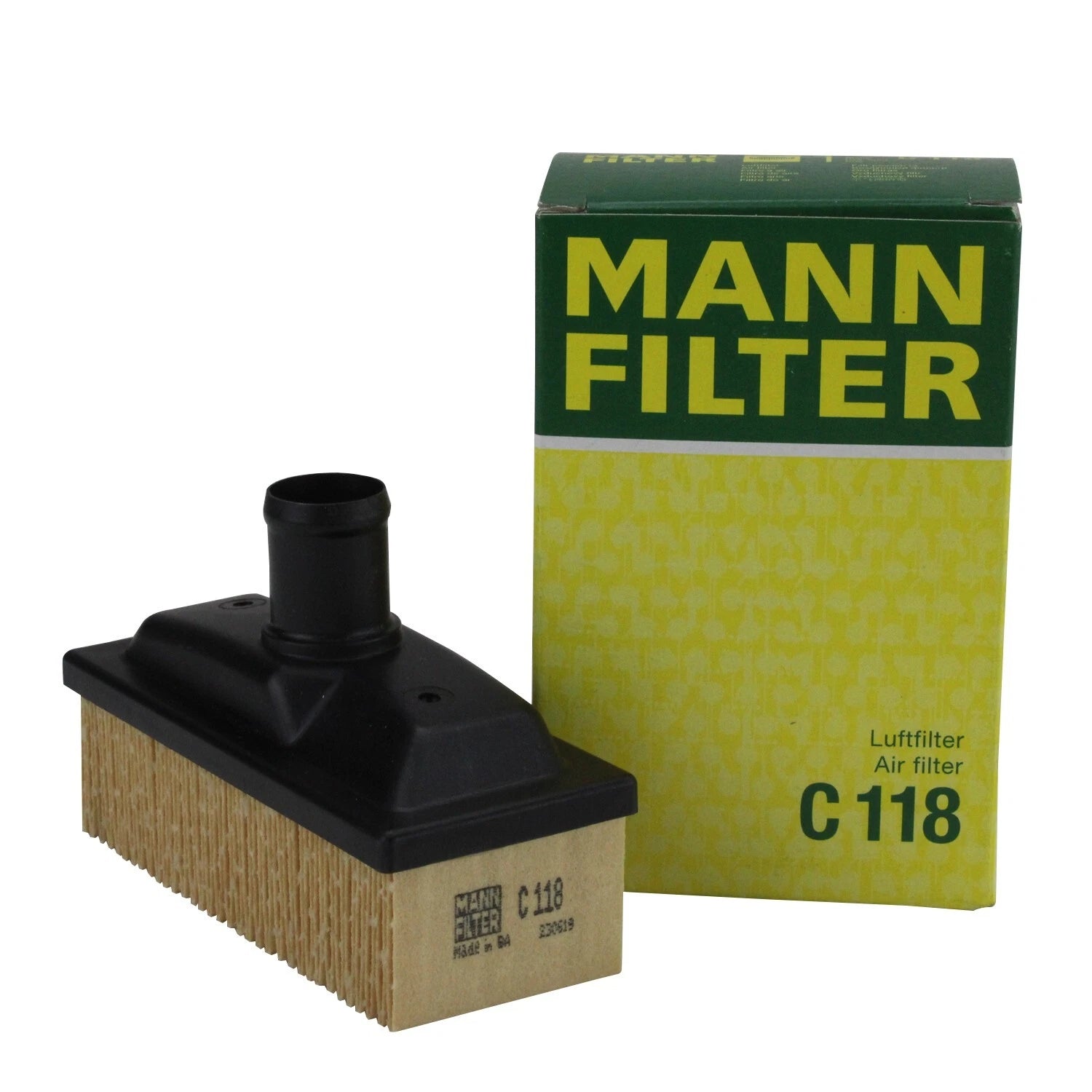 Mann-Filter Secondary Air Injection Pump Filter C 118 for Mercedes W126 (1979–1991)