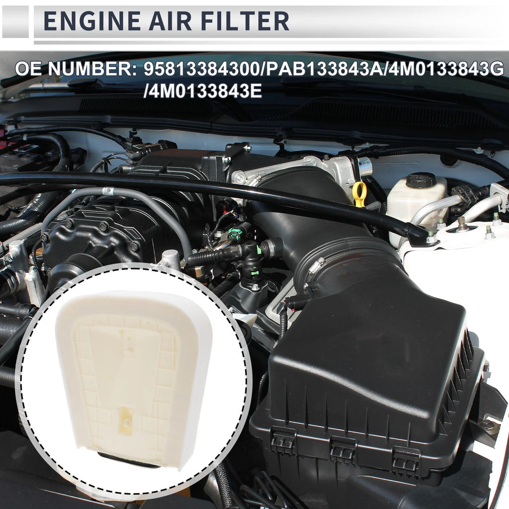 Car Engine Air Filter No. 95813384300, 4M0133843E for Audi Q7 (2020–2024)