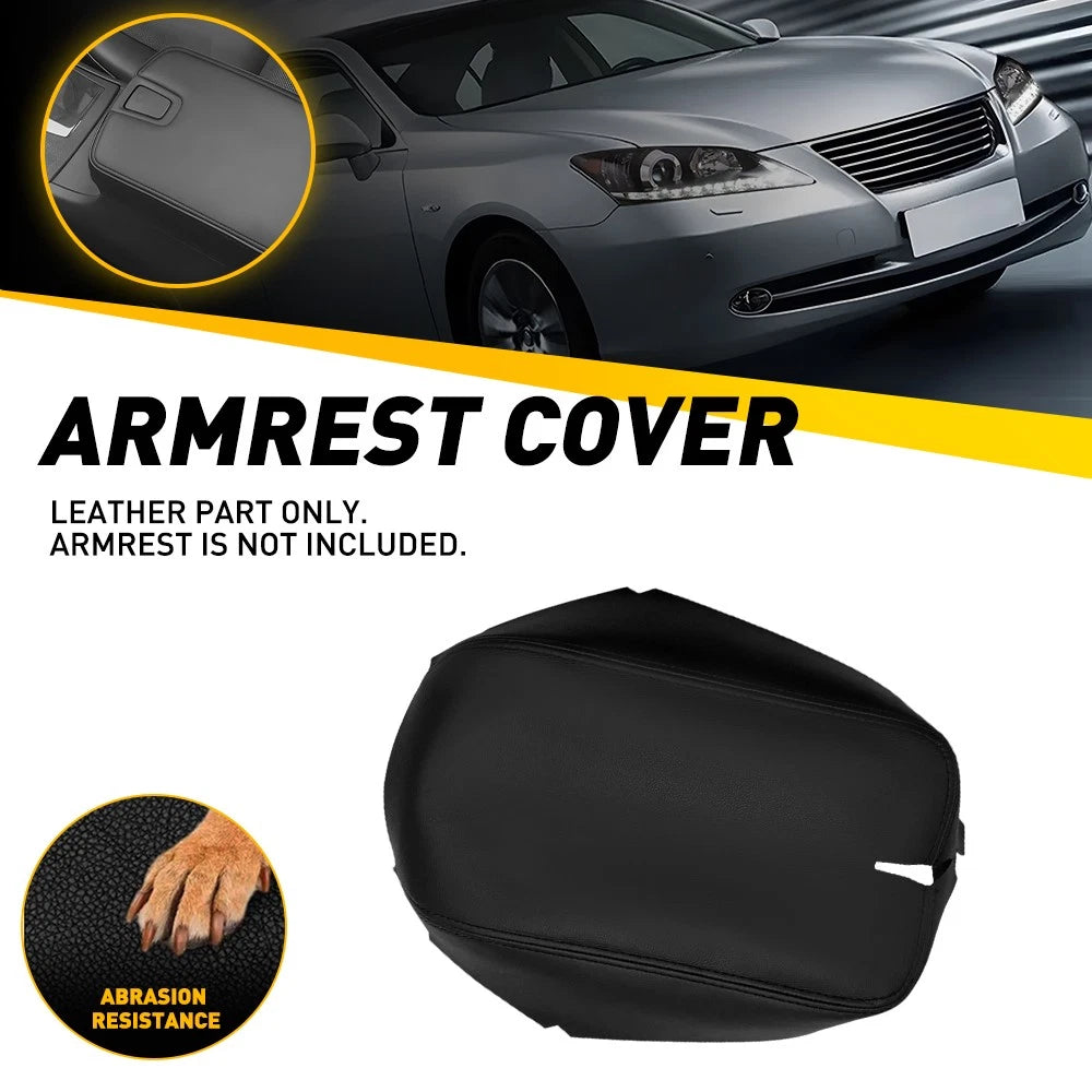 Leather Center Console Lid Armrest Cover for Lexus ES350 (2007–2009)
