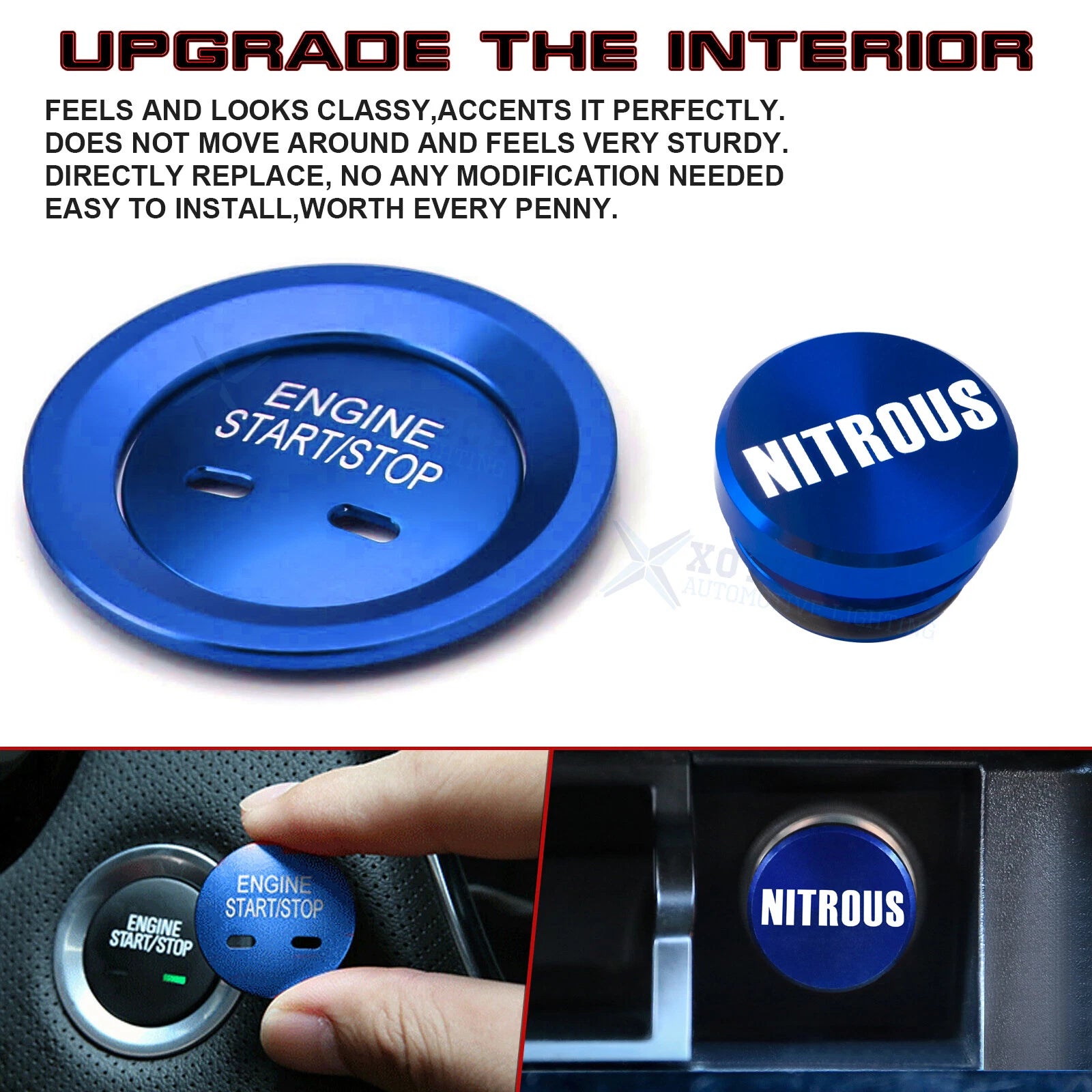 Nitrous Button Cover for Chevrolet Tahoe (2007-2014)