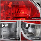 Left Side Rear Tail Light Stop Lamp Assembly for Subaru Forester (2014–2016)
