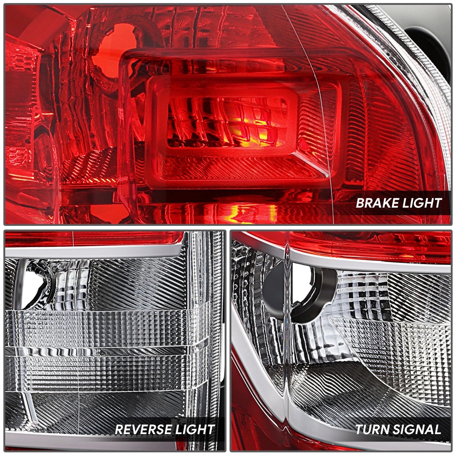 Left Side Rear Tail Light Stop Lamp Assembly for Subaru Forester (2014–2016)