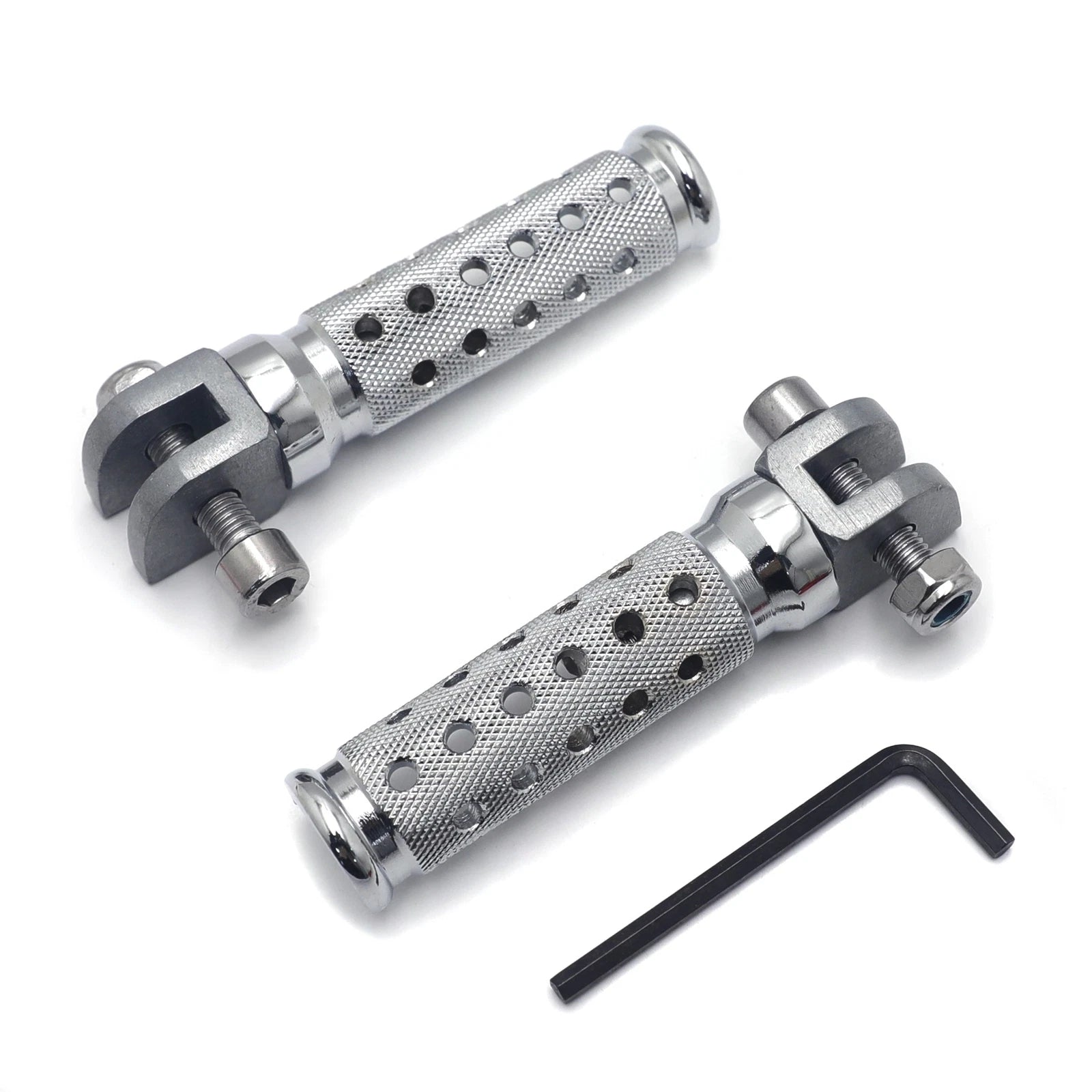 Chrome Foot Peg for Yamaha FZR 600 XJ 600S YZF 600R 750R 1000 FZS1 FZ-1 R1 R6 (1990–2006)