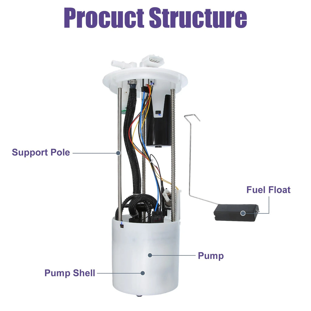 Electric Fuel Pump Assembly 170407S000 for Nissan Titan V8 5.6L (2004–2015)