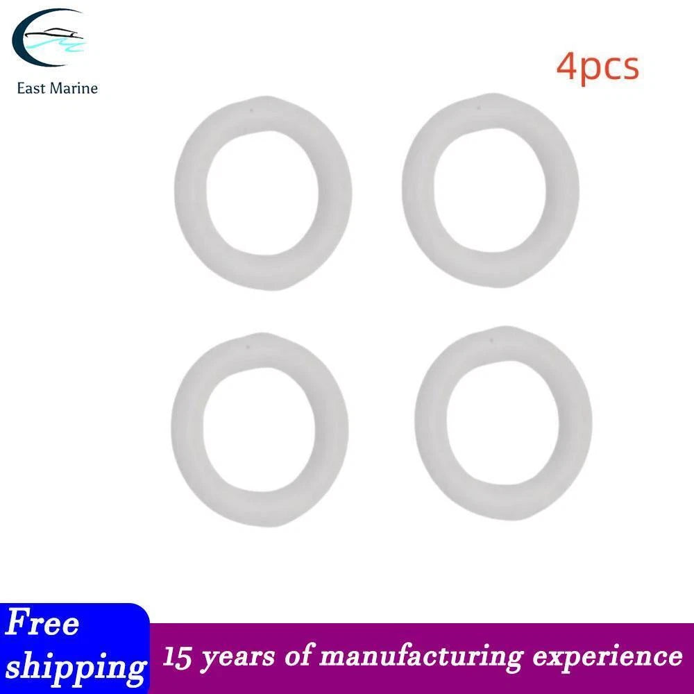 Set of 4 Lower Unit Fill Drain Plug Washers for OMC Johnson Evinrude (18-4248, 311598)