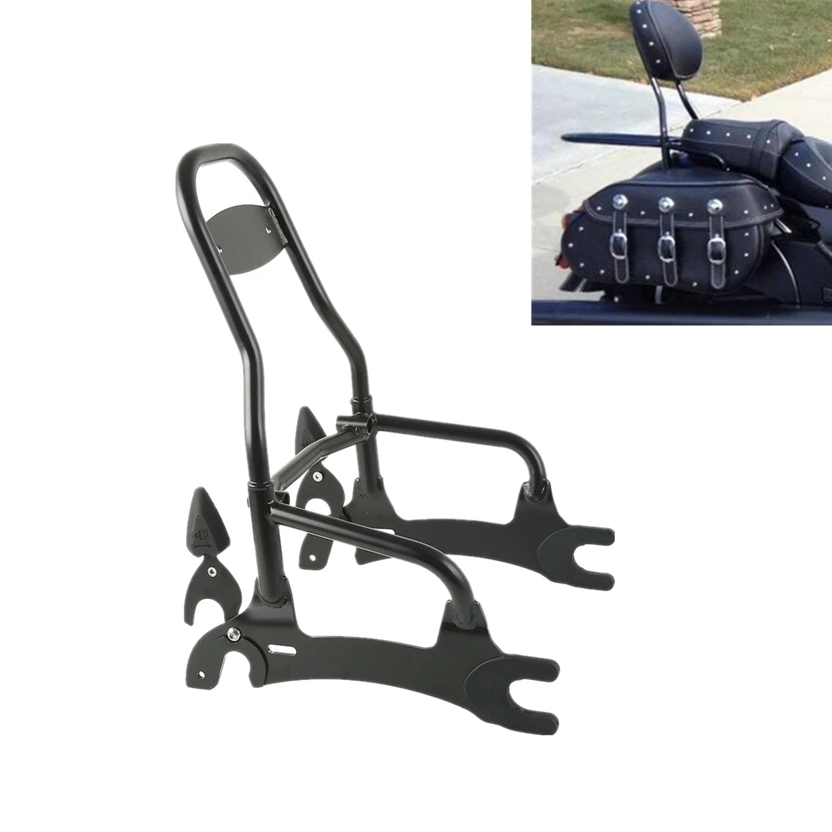 12" Detachable Backrest Sissy Bar for Indian Chief (2014–2023)