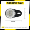White LED Under Dash Courtesy Footwell Light for Dodge Ram Durango Jeep Grand (H)