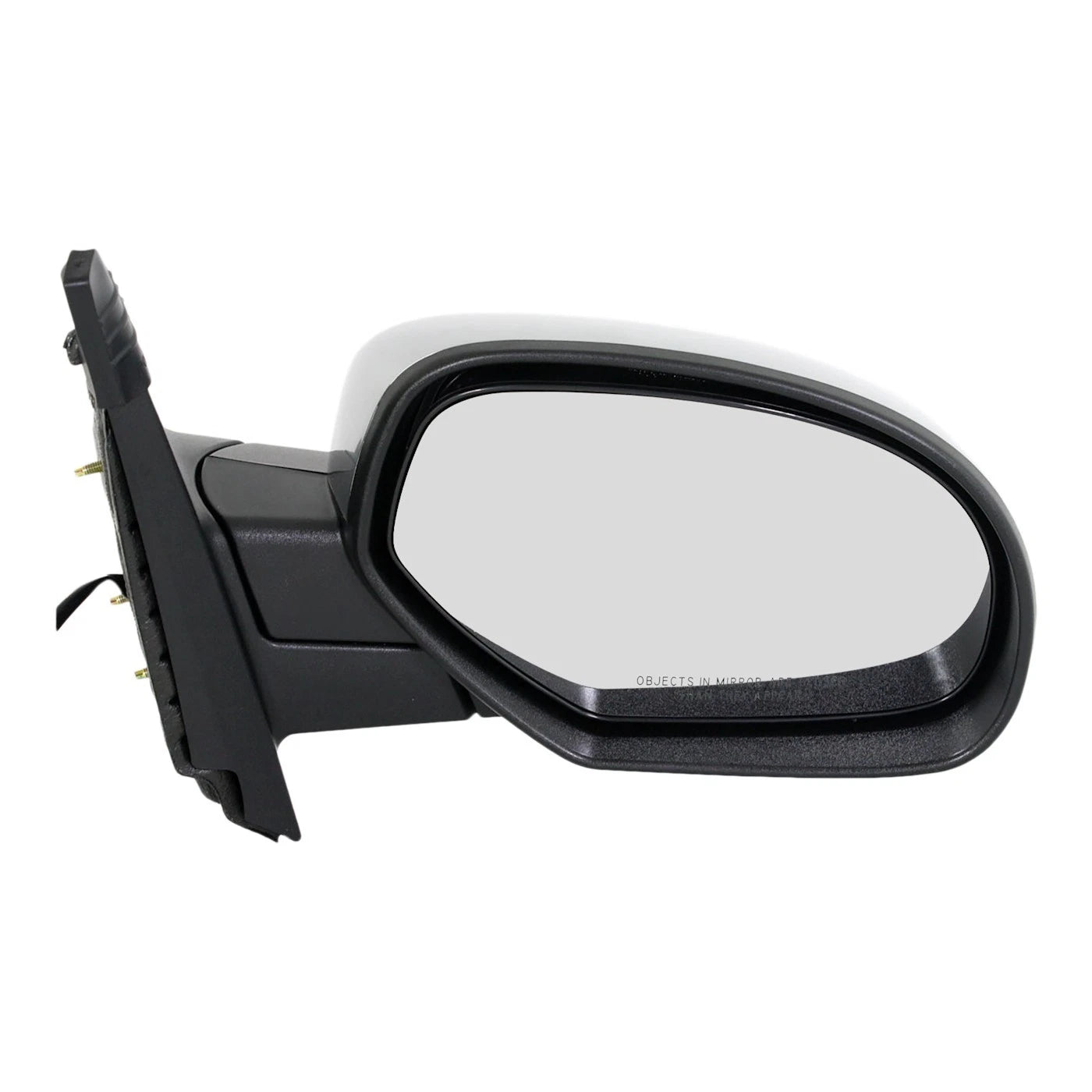 Power Mirror for Chevy Silverado 1500 (2007–2013) Right Heated Manual Folding Chrome